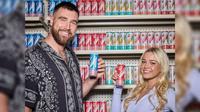 Tras subir al escenario con Taylor Swift, Travis Kelce protagonizó anuncio con Olivia Dunne