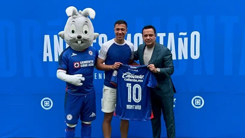 Andrés Montaño será el primer 10 mexicano en Cruz Azul en 15 años