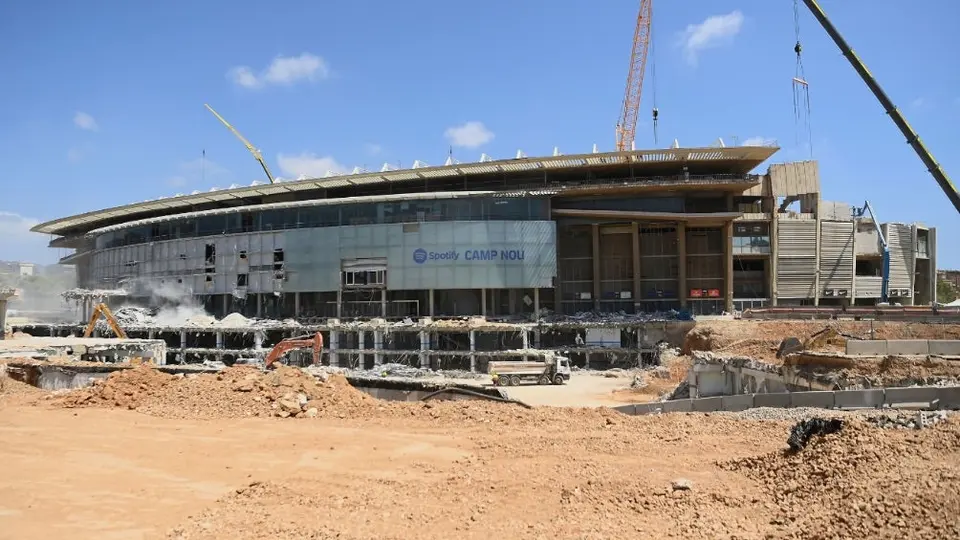 Trabajadores del Camp Nou, estadio del Barcelona, resultaron heridos tras una pelea
