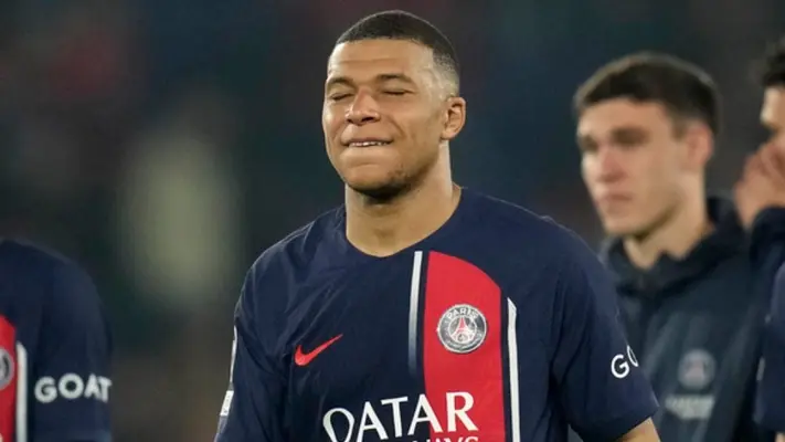 La increíble reacción de Mbappé a una pregunta sobre el Real Madrid tras eliminación en Champions
