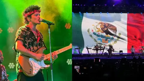 ¡México Mágico! Bruno Mars toca “El sonidito” como tema de clausura en su concierto en el Estadio GNP