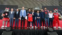 Diablos Rojos del México presenta su nuevo equipo para la Liga Nacional de Basquetbol