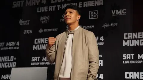 Munguía no se achica en la pelea contra Canelo Álvarez: “Traigo como cuatro pulmones”