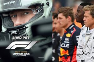 ¡Brad Pitt a la F1! El actor regresó al Gran Premio de Gran Bretaña para película de la Fórmula 1
