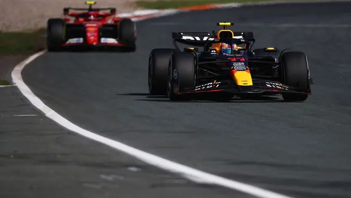 Checo Pérez destacó la falta de ritmo en el Gran Premio de Países Bajos