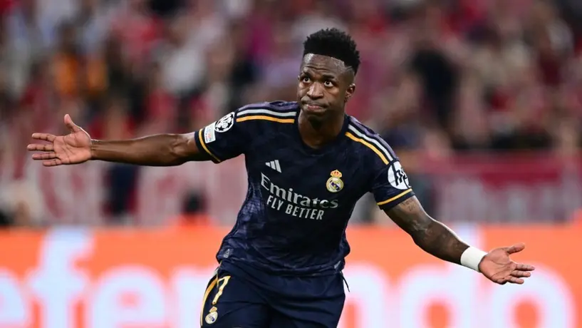 Vinícius Junior alaba a Kroos por la asistencia ante el Bayern en Champions