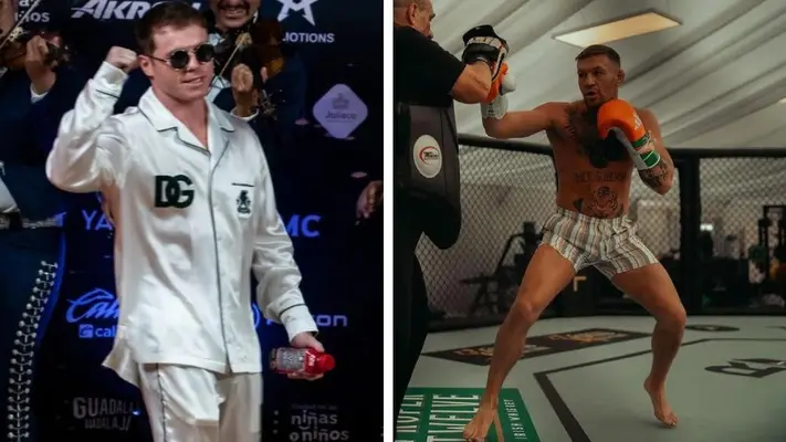 Conor McGregor reta a Canelo Álvarez a enfrentar a Óscar De la Hoya sin guantes