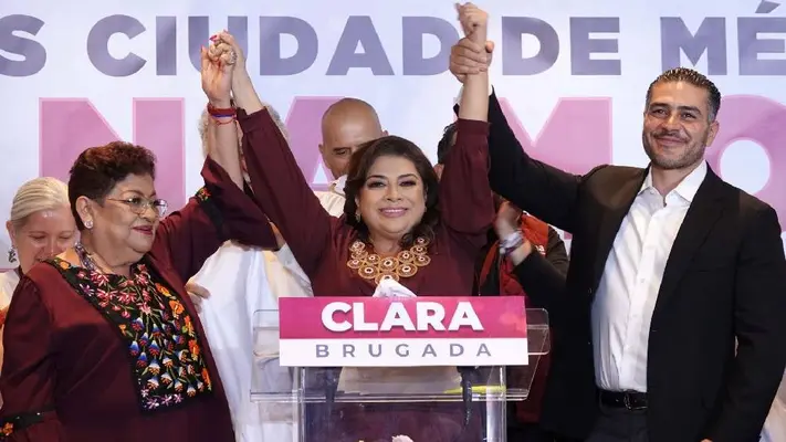 Clara Brugada gana la Jefatura de Gobierno en CDMX