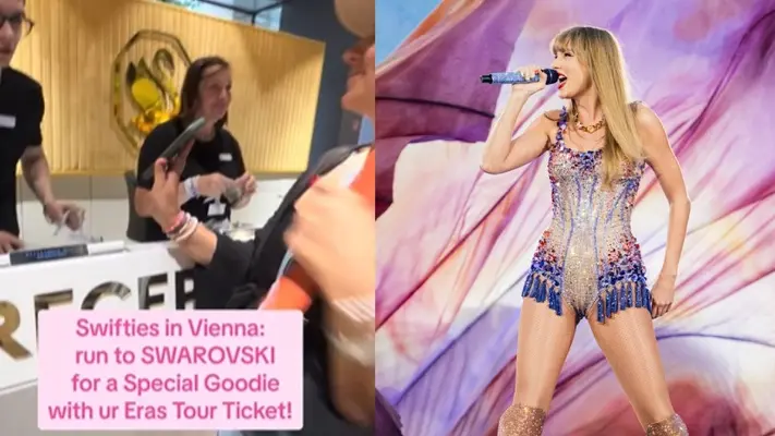 Fans de Taylor Swift reciben collares Swarosvki tras la cancelación del tour en Viena por ataques terroristas