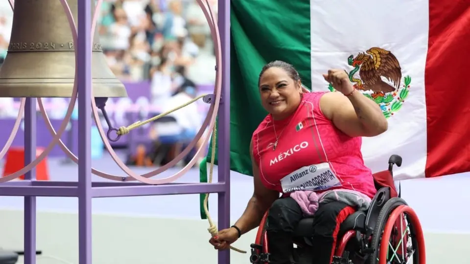 Gloria Zarza, de hacer un gimnasio en su casa por pandemia en Tokio 2020 a ganar Oro en París 2024
