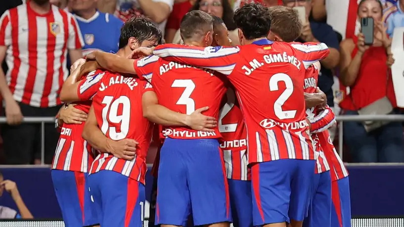 Atlético de Madrid goleó al Girona en el primer partido de la temporada en el Metropolitano