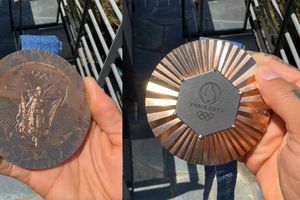 Exhiben deterioro en medalla de bronce de París 2024 a una semana de ser entregada
