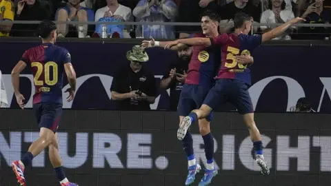 Barcelona vence a Real Madrid en partido amistoso en Estados Unidos