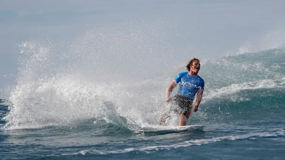 ¡Campeón! Alan Cleland se coronó en el US Open de Surf