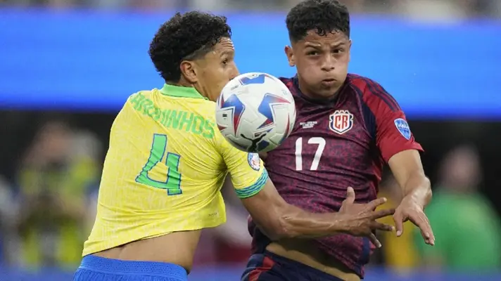 ¡Sorpresa en la Copa América! Costa Rica aguanta el cero y empata ante Brasil de Vinicius