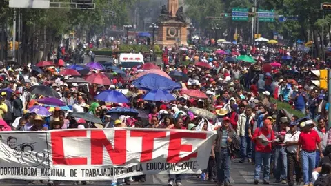 Marcha de la CNTE 15 de mayo: Horarios y ruta. Esto es lo que sabemos