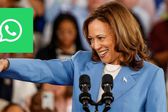 Kamala Harris abre canal de Whatsapp para llegar a más votantes latinos