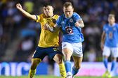 Cruz Azul vs América: Rodolfo Rotondi abandonó el encuentro por aparente lesión