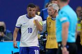 Euro 2024: Mbappé, noqueado y sustituido ante España tras golpe en la nariz