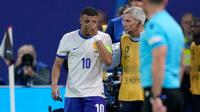 Euro 2024: Mbappé, noqueado y sustituido ante España tras golpe en la nariz