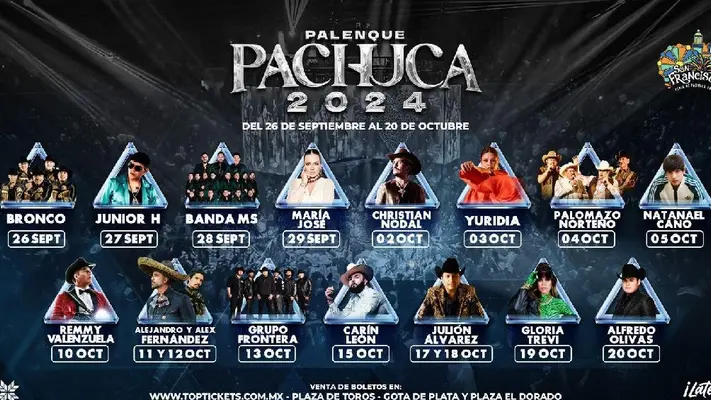 Palenque Feria de Pachuca 2024: Artistas, fechas y costos de boletos