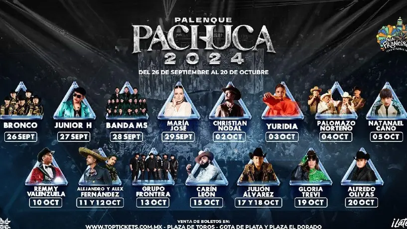 Palenque Feria de Pachuca 2024: Artistas, fechas y costos de boletos