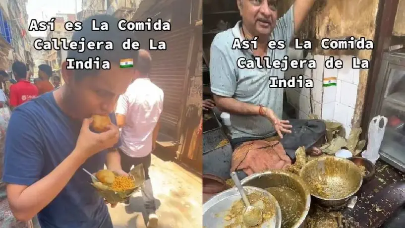 ¿El influencer Óscar Curi en verdad murió por probar comida callejera en la India?