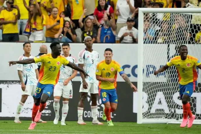 Colombia hizo lo que Brasil no pudo y goleó a Costa Rica en la Copa América 2024