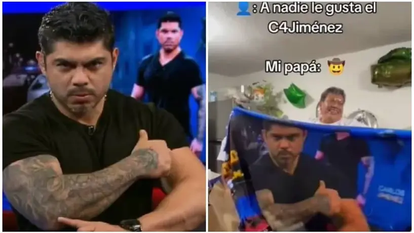 VIDEO: Señor se vuelve viral al recibir una toalla de cumpleaños del C4 Jiménez