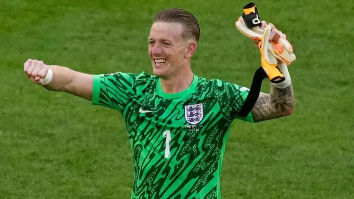 Eurocopa 2024: Jordan Pickford 'hace la tarea' y se convierte en el héroe de Inglaterra