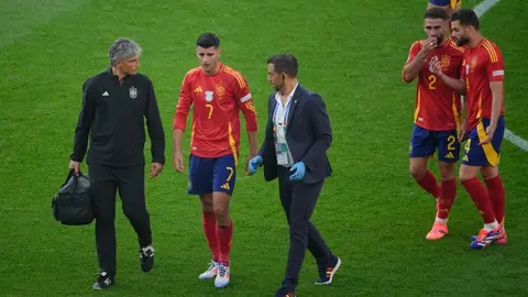 Morata tras pedir su cambio en partido vs Croacia: 'Ha sido un golpe fuerte'