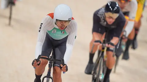 Ciclista mexicano Ricardo Peña se despide de París 2024 al terminar 21 en Ómnium