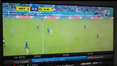 ¡Se 'roban' la transmisión! ESPN presentó el Mazatlán ante Puebla, durante el San Luis vs Atlas