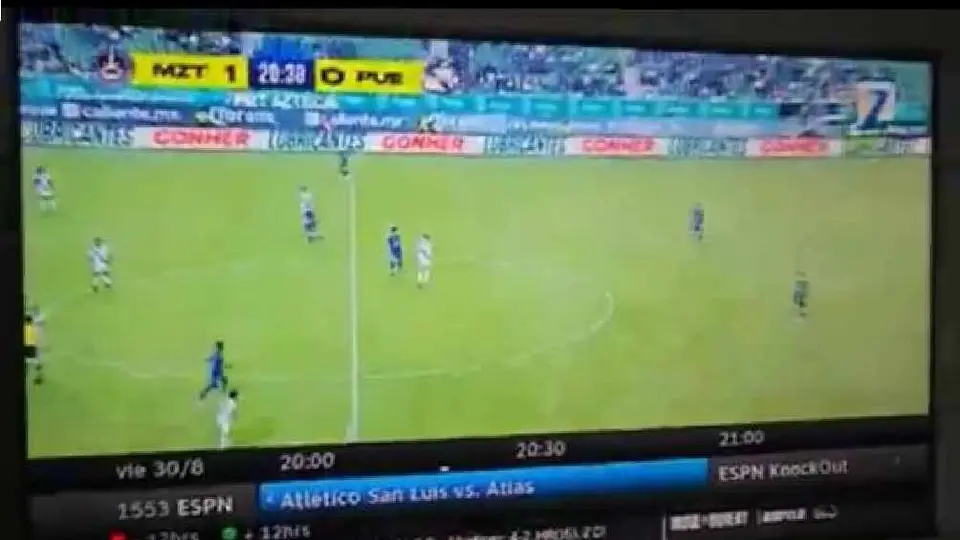 ¡Se 'roban' la transmisión! ESPN presentó el Mazatlán ante Puebla, durante el San Luis vs Atlas