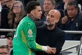 Ederson se molestó con Pep Guardiola cuando fue sustituido ante Tottenham