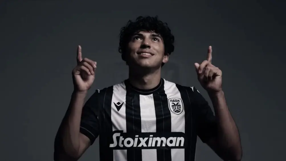 PAOK hace oficial el fichaje del mexicoamericano Jonathan Gómez | X: @PAOK_FC