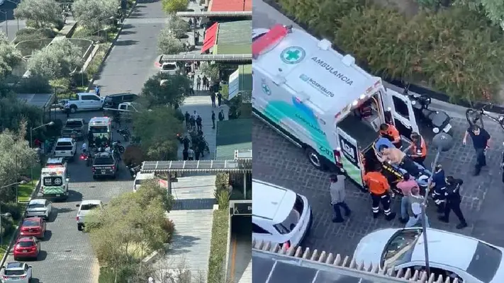 Reportan ataque armado afuera de Plaza Andares que dejó dos lesionados