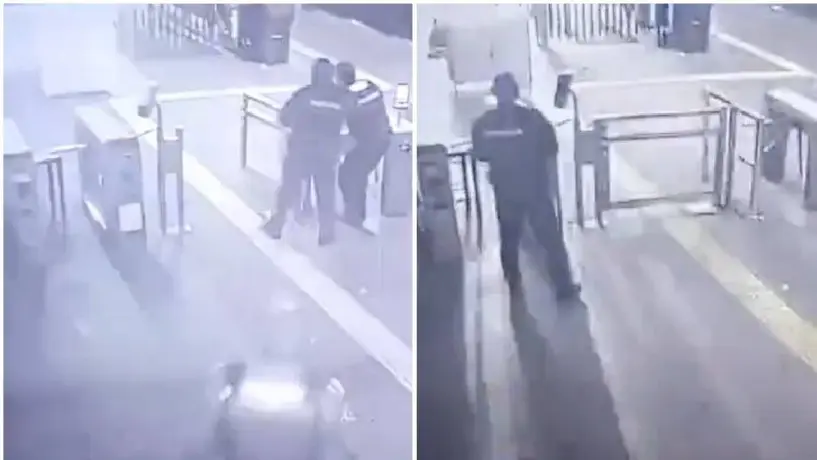 VIDEO: Momento exacto en que cae un rayo en la Terminal Taxqueña del Tren Ligero