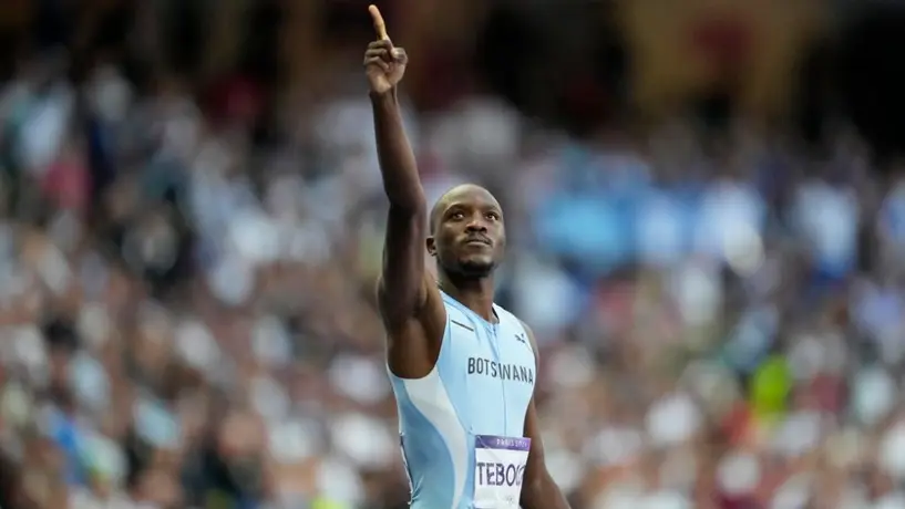 París 2024: Letsile Tebogo hace historia en la Final de 200m y se lleva la medalla de oro