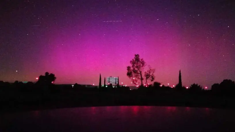 Las auroras boreales vistas en México podrían provocar daños en los próximos días