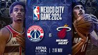 ¡Oficial! NBA regresa a México con juego entre Miami Heat vs Washington Wizards