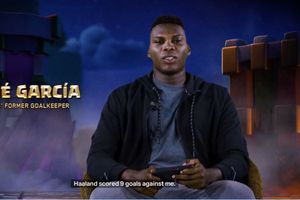 Arquero hondureño 'se venga' de Haaland después de recibir nueve goles del noruego