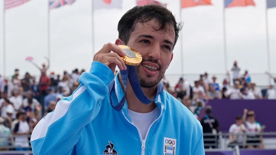 Messi felicita a José Torres, el argentino que ganó la primera medalla de oro para su país en París 2024