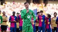 Ter Stegen reconoce el trabajo de Xavi: 'Gracias por lo que han hecho por el escudo'