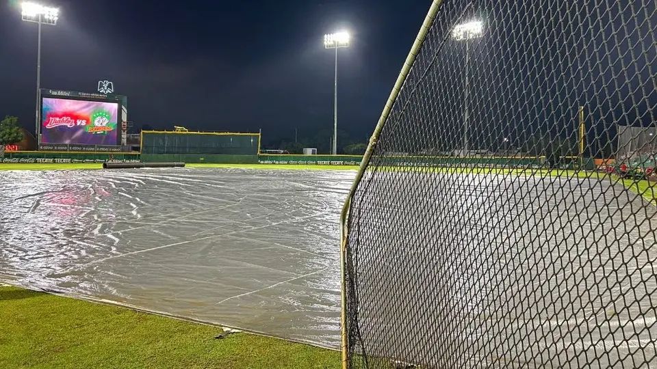 Juego 4 entre Diablos y Leones es cancelado por mal clima