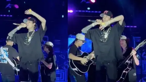 Natanael Cano dice que las mujeres guapas merecen respeto menos las gordas en concierto