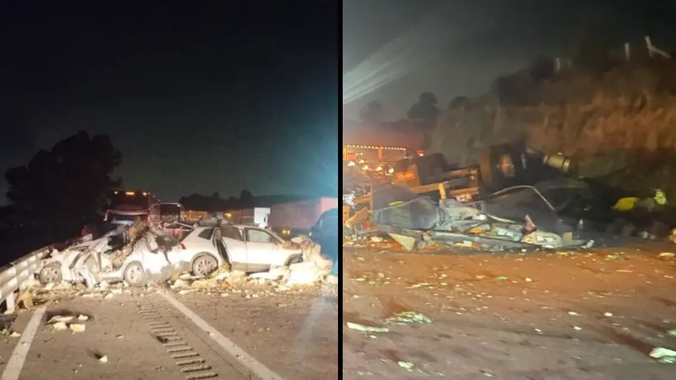 Trailer se queda sin frenos en la autopista México-Puebla; reportan tres fallecidos