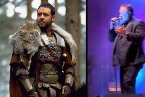 VIDEO: Russell Crowe, de gladiador a líder y cantante de una banda