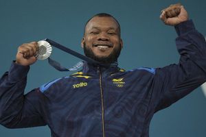 ¡Siuuu! Yeison López desata locura y celebra como Cristiano Ronaldo en París 2024