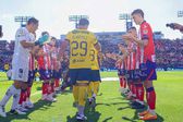 ¡Homenaje al campeón! Atlético de San Luis hace pasillo a América en la J1